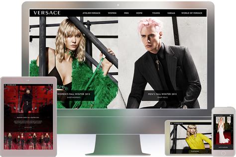 Versace website UK